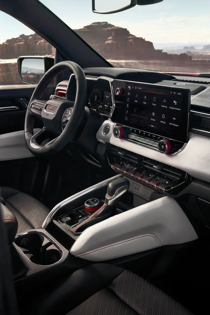 2026 GMC Canyon infotainment system at Marmie GMC in GREAT BEND KS