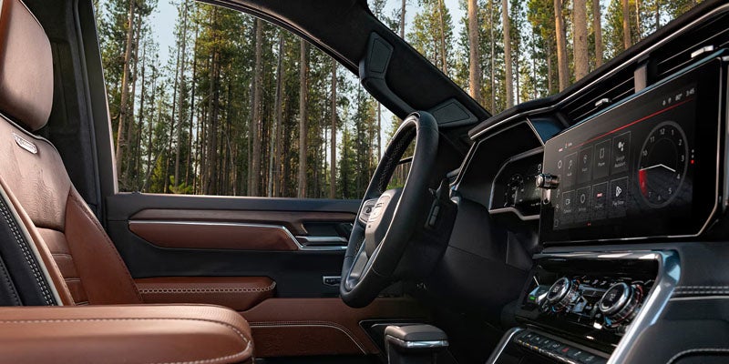 inside view with dashboard